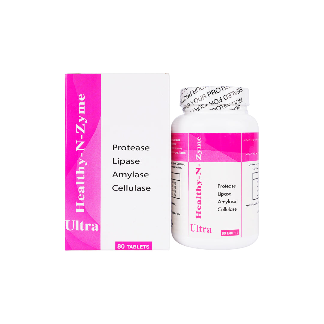33568-Ultra Health N Zyme 80 Tablets +3