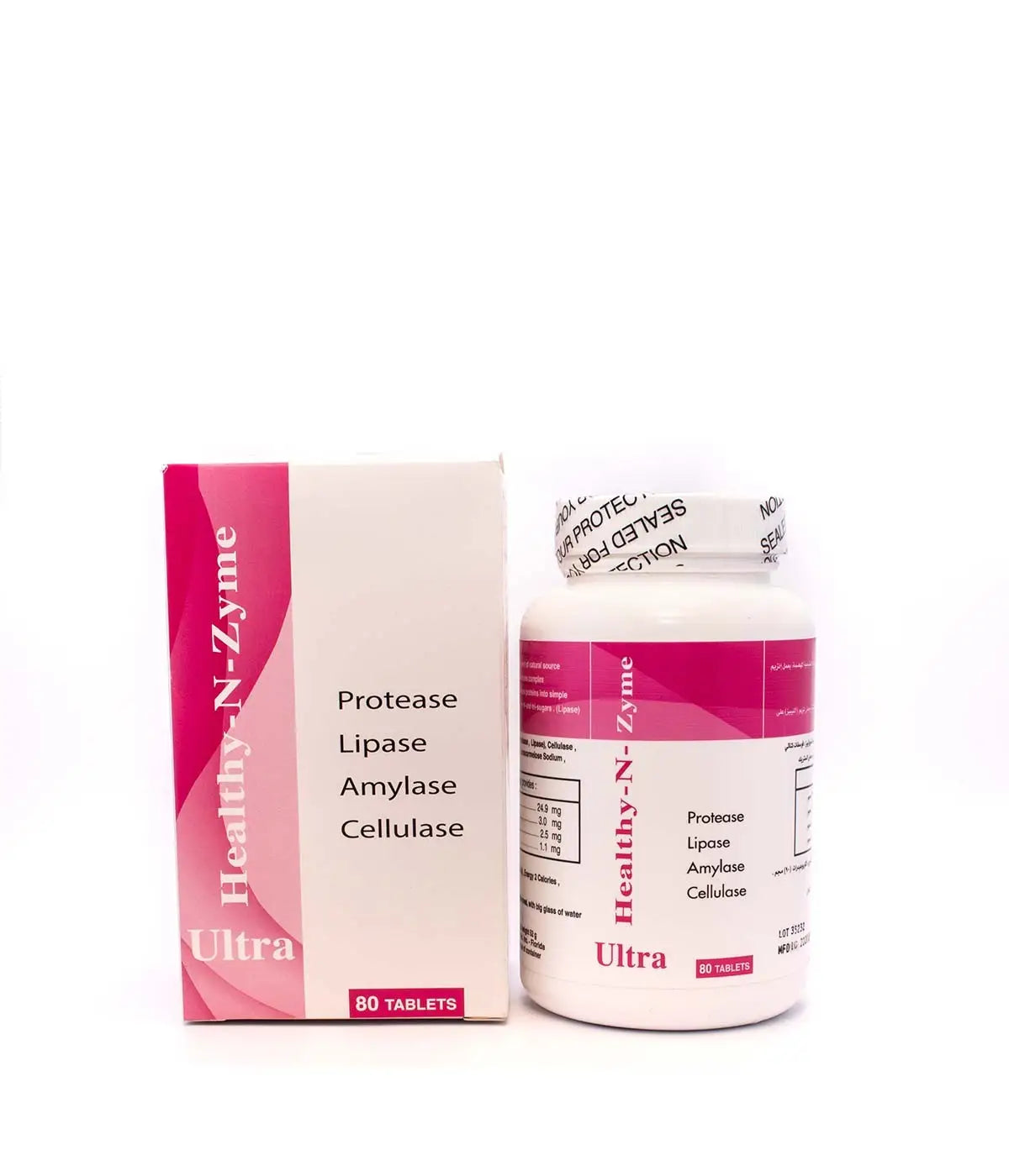 Ultra Health N Zyme 80Tab