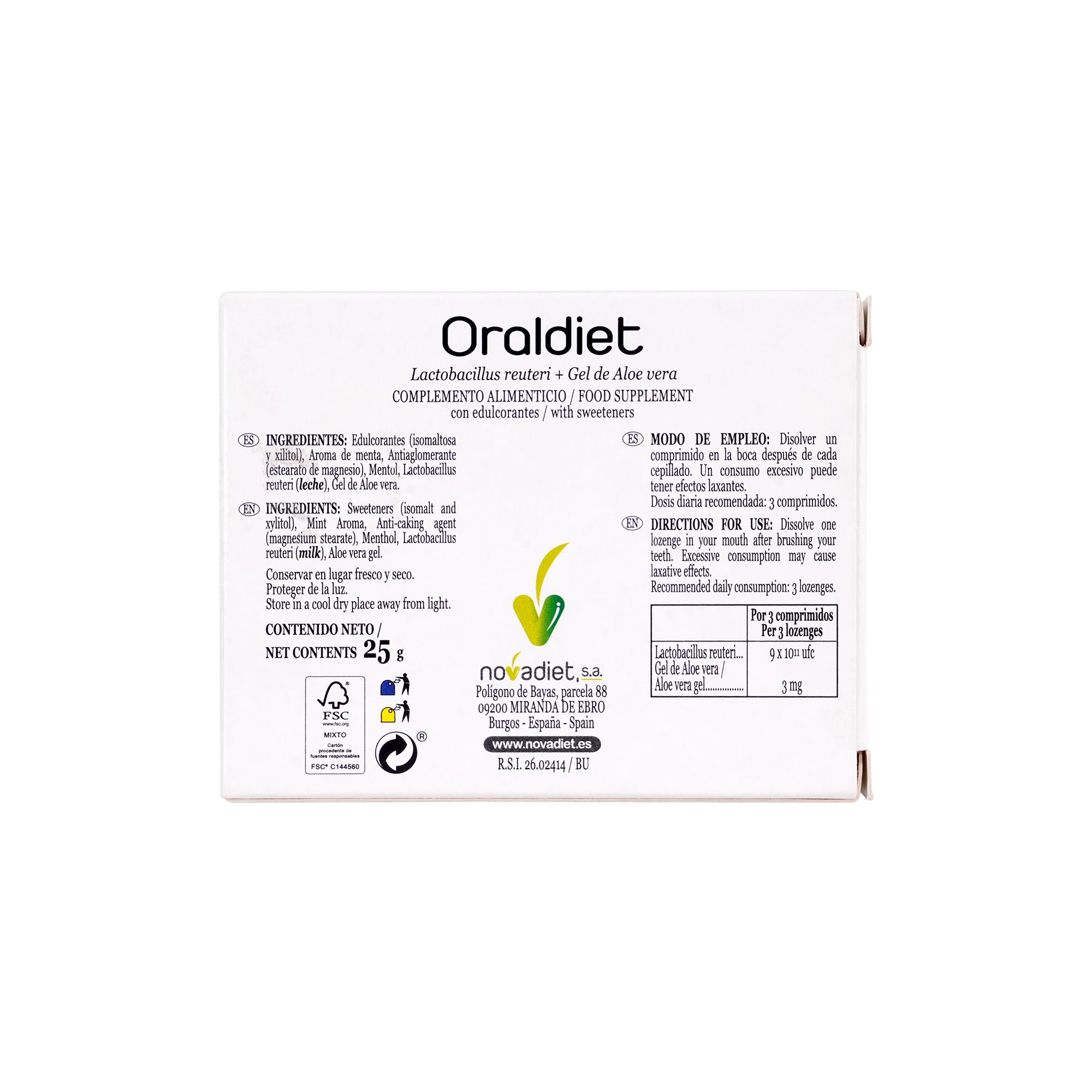 33578-Novadiet Oraldiet 30Tablet +1