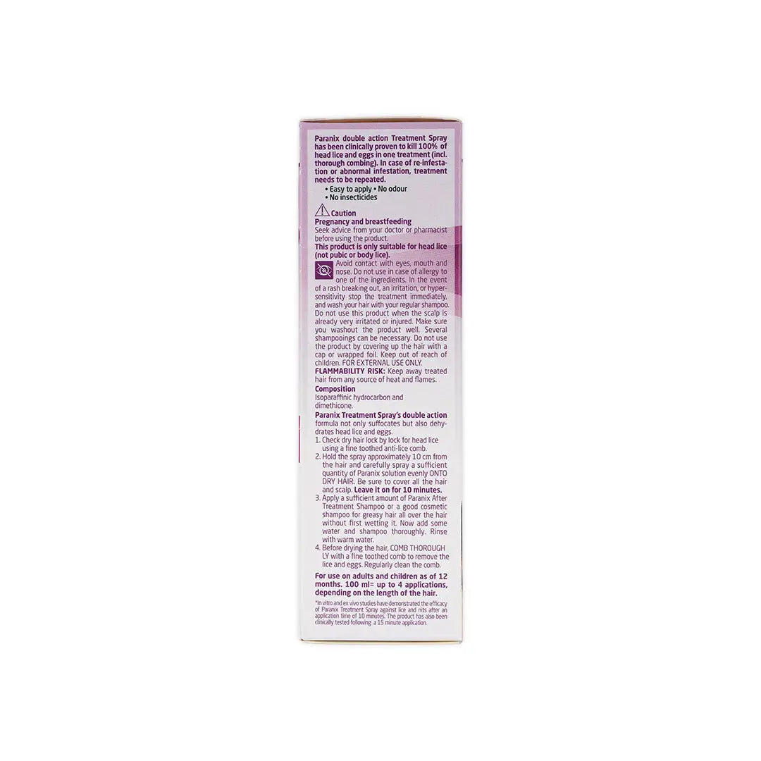 Paranix Anti-Lice Spray 100Ml