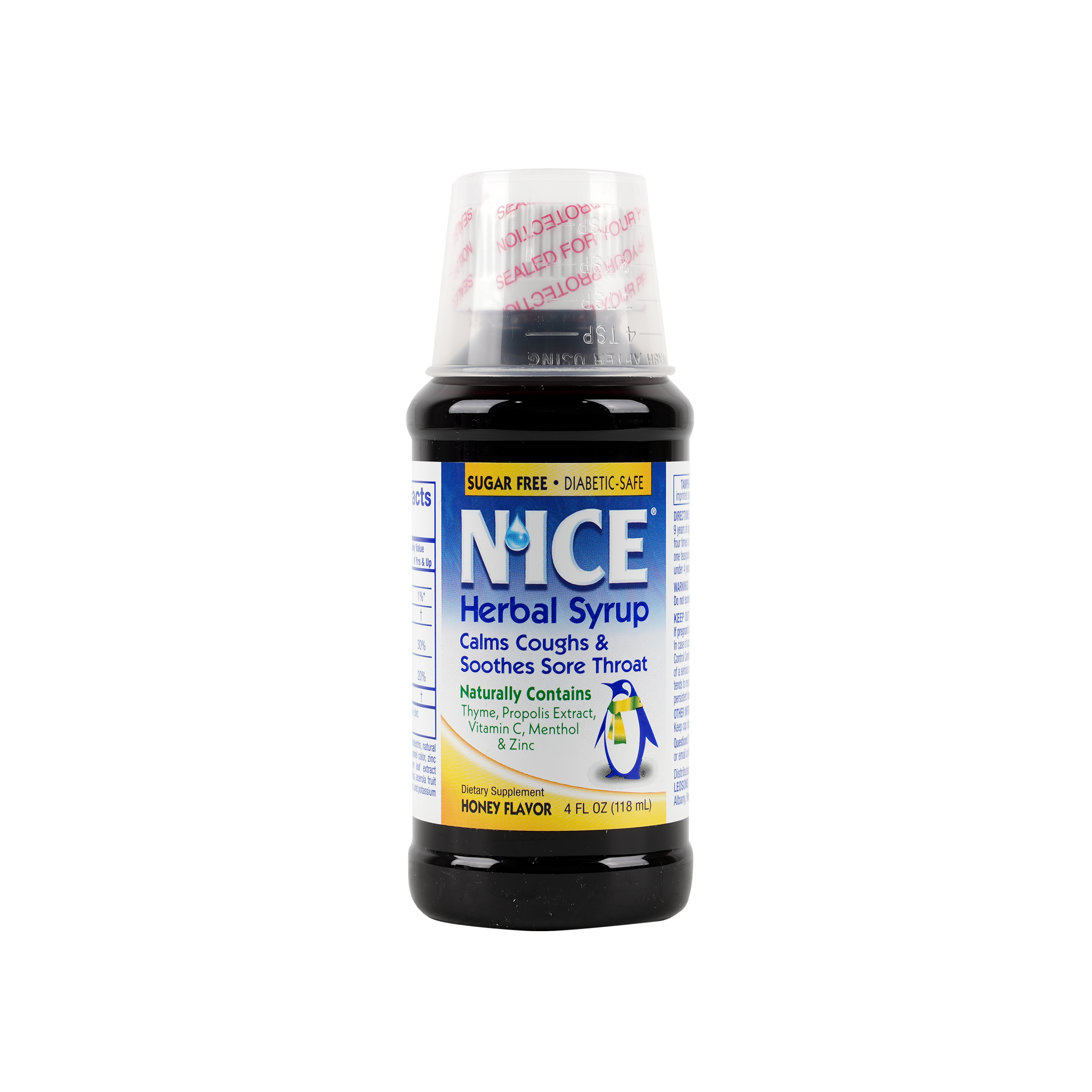 NICE HERBAL SYRUP FOR COUGHS 118ML