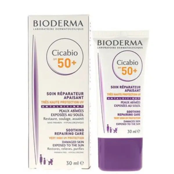 33607-Bioderma Cicabio SPFf50+ Cream 30 Ml