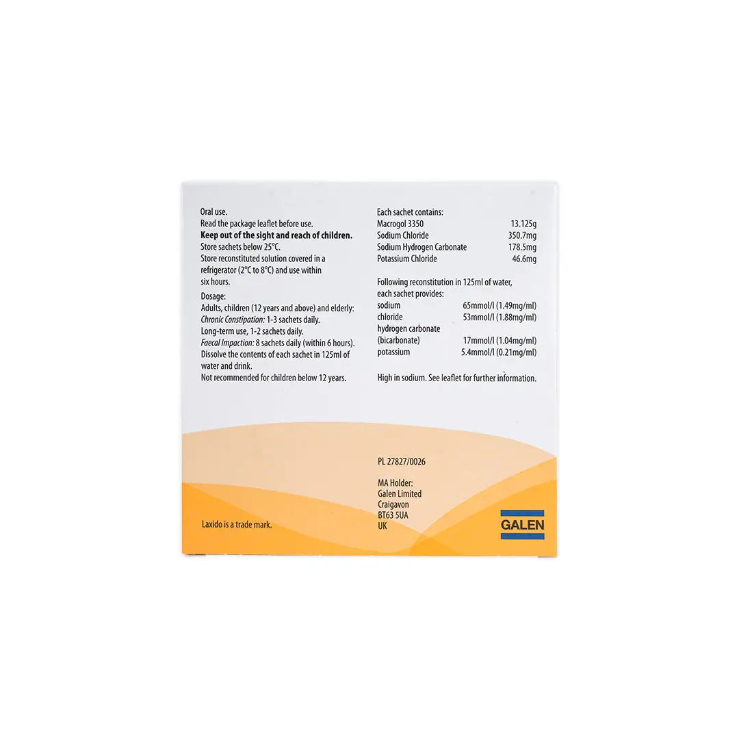 33633-Laxido Orange Powder 20Scahets +3