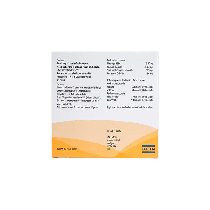 33633-Laxido Orange Powder 20Scahets +3
