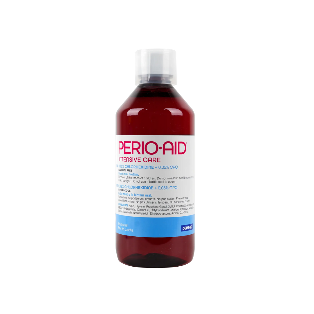 33641-Perio Aid Intensive Care 0.12% Mouthwash 500Ml +6