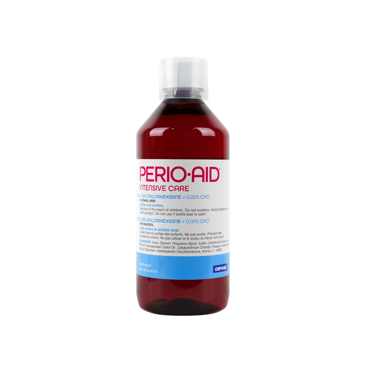 33641-Perio Aid Intensive Care 0.12% Mouthwash 500Ml +6