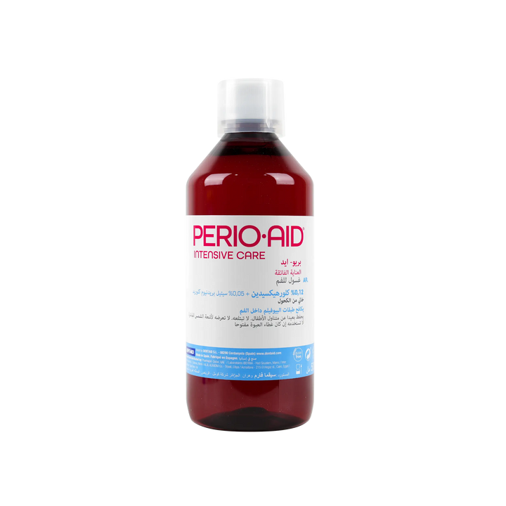 33641-Perio Aid Intensive Care 0.12% Mouthwash 500Ml +5