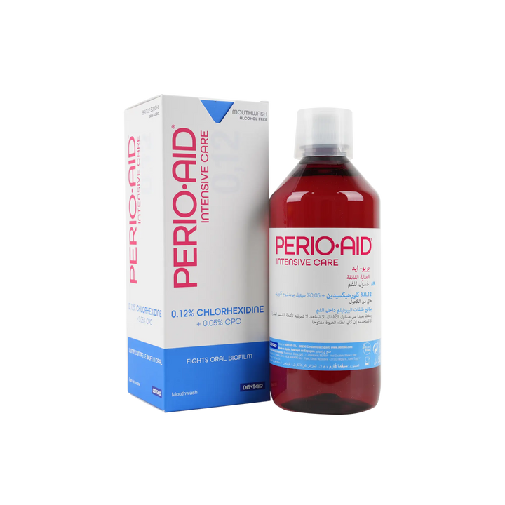 33641-Perio Aid Intensive Care 0.12% Mouthwash 500Ml