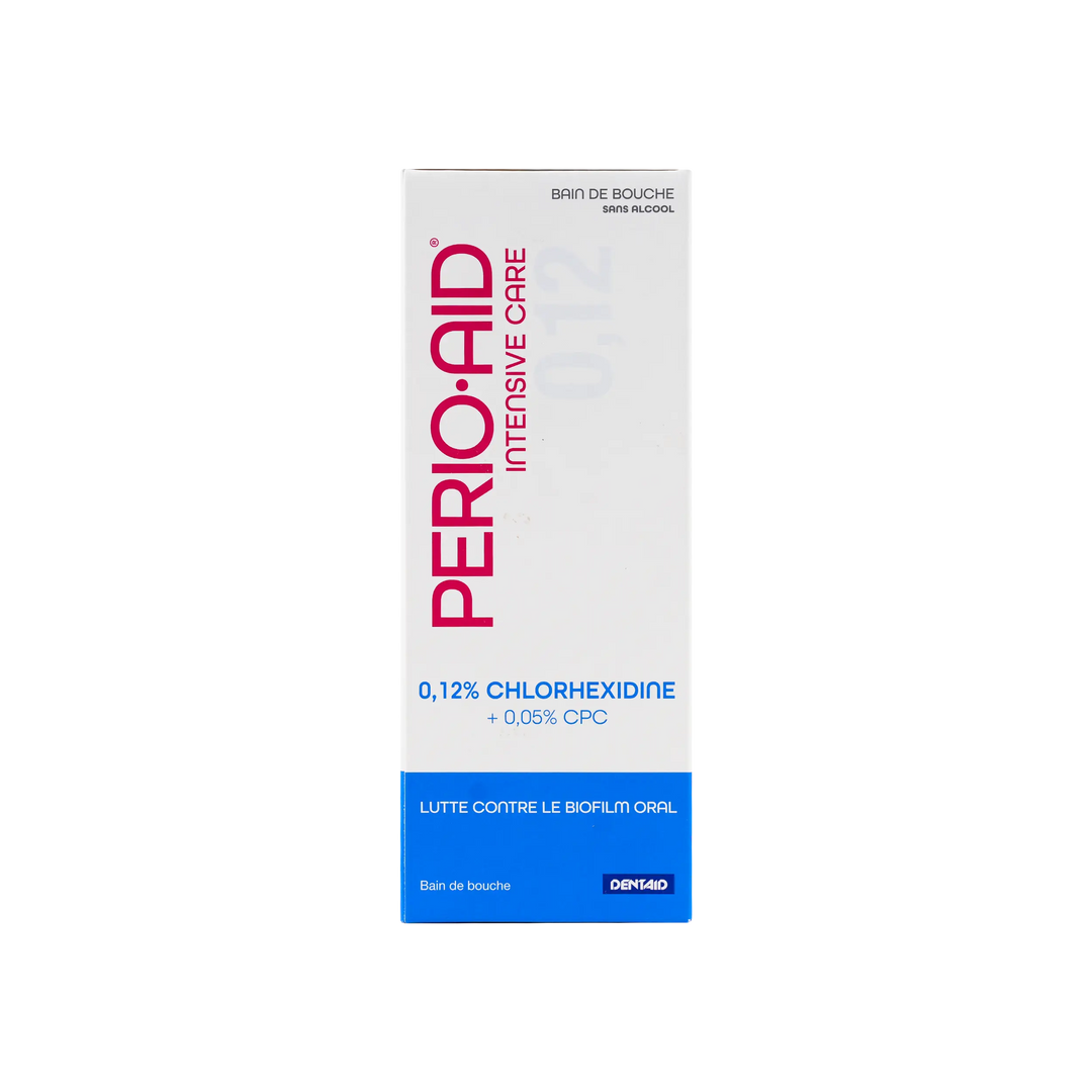 33641-Perio Aid Intensive Care 0.12% Mouthwash 500Ml +3