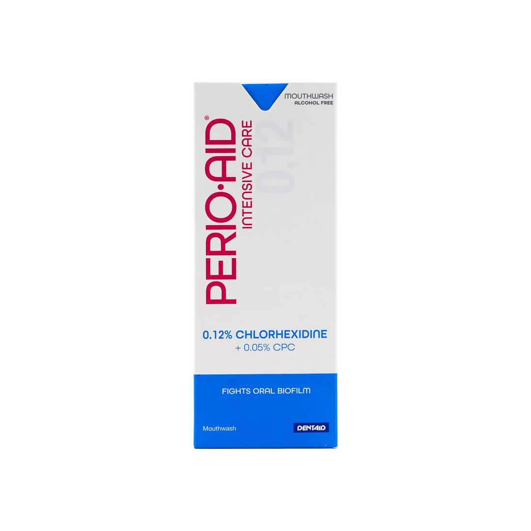 33641-Perio Aid Intensive Care 0.12% Mouthwash 500Ml +2