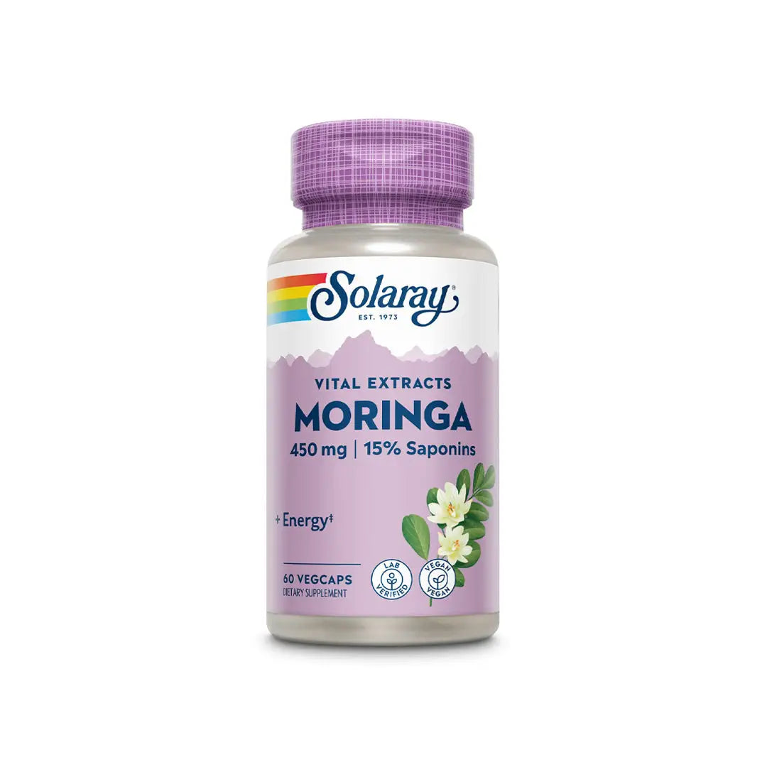 Solaray Moringa Leaf Extract 450Mg 60 Capsules
