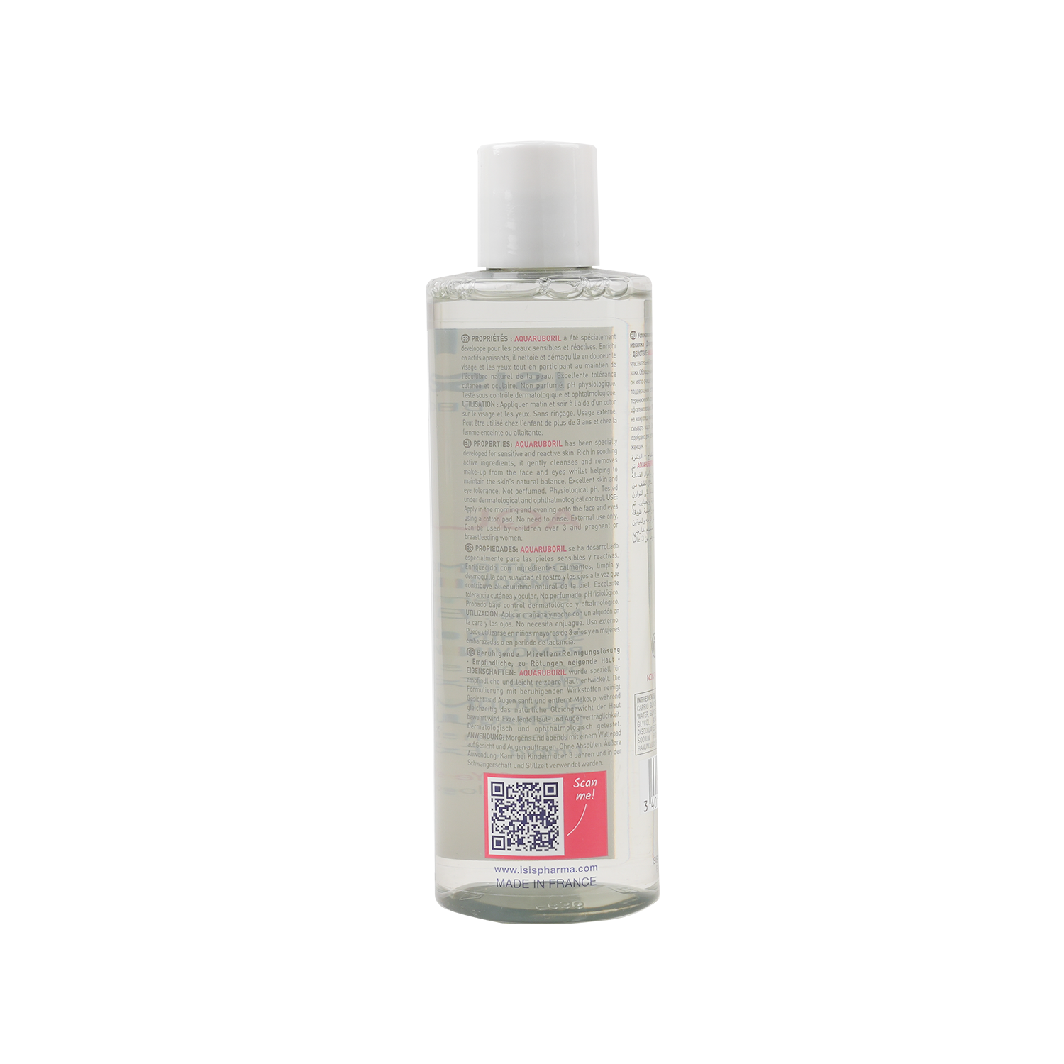 ISIS Aquaruboril Make-Up Remover 250ml