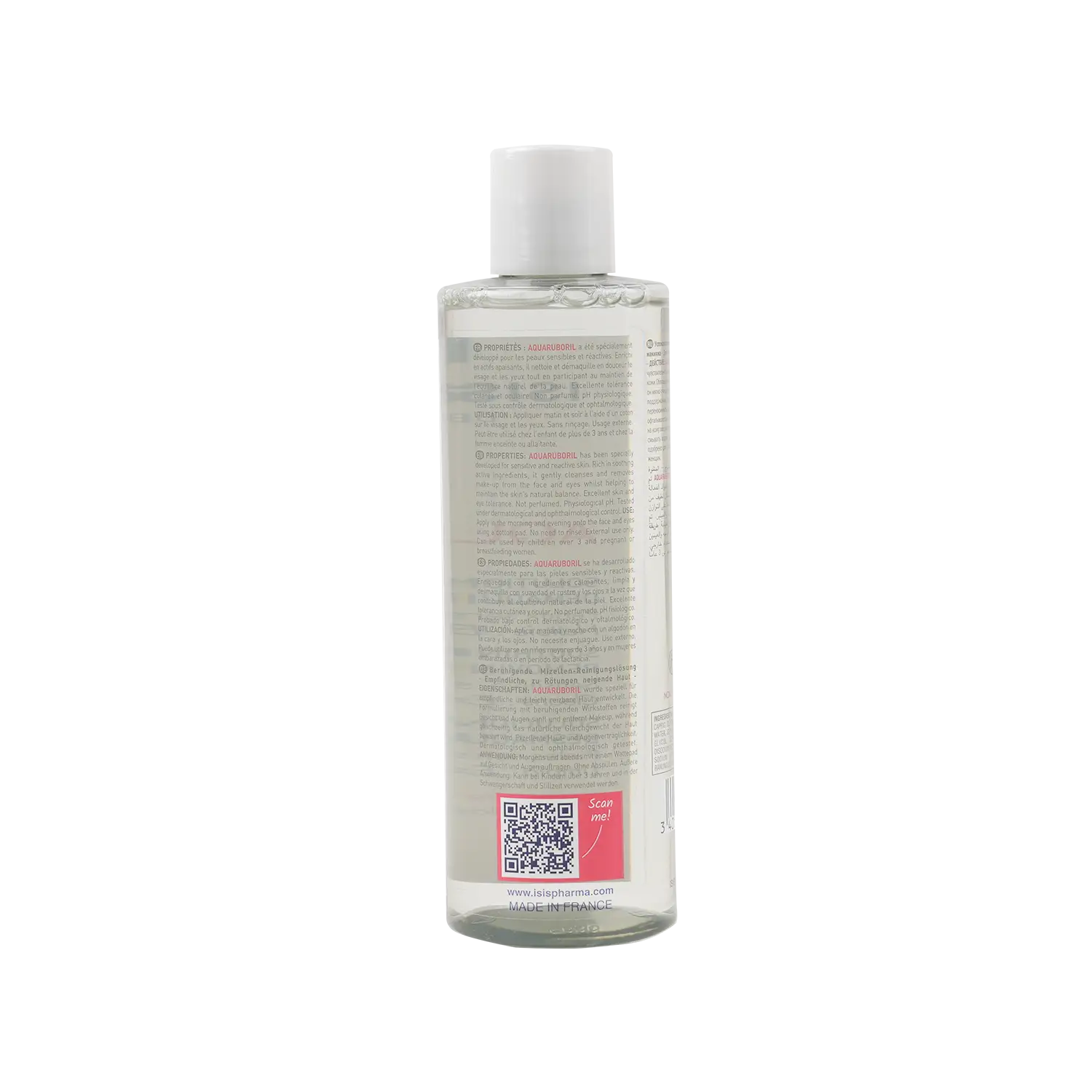 ISIS Aquaruboril Make-Up Remover 250ml