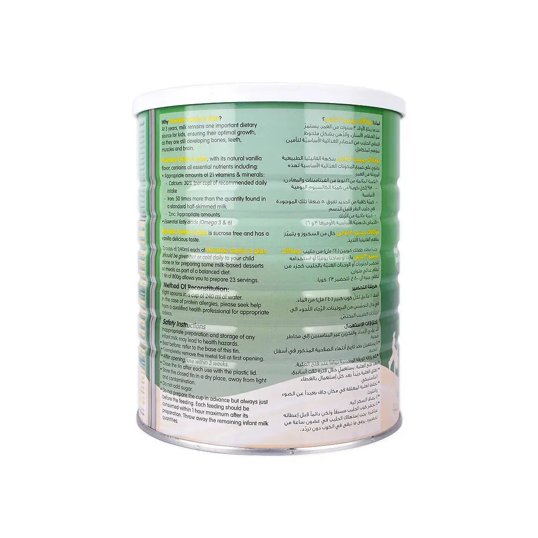Novalac Genio 3Plus Vanilla Milk 800Gm