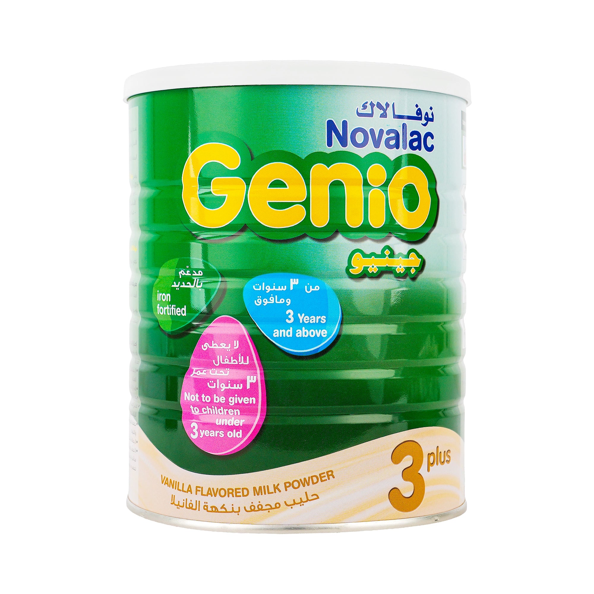 33666-Novalac Genio 3Plus Vanilla Milk 800g +1