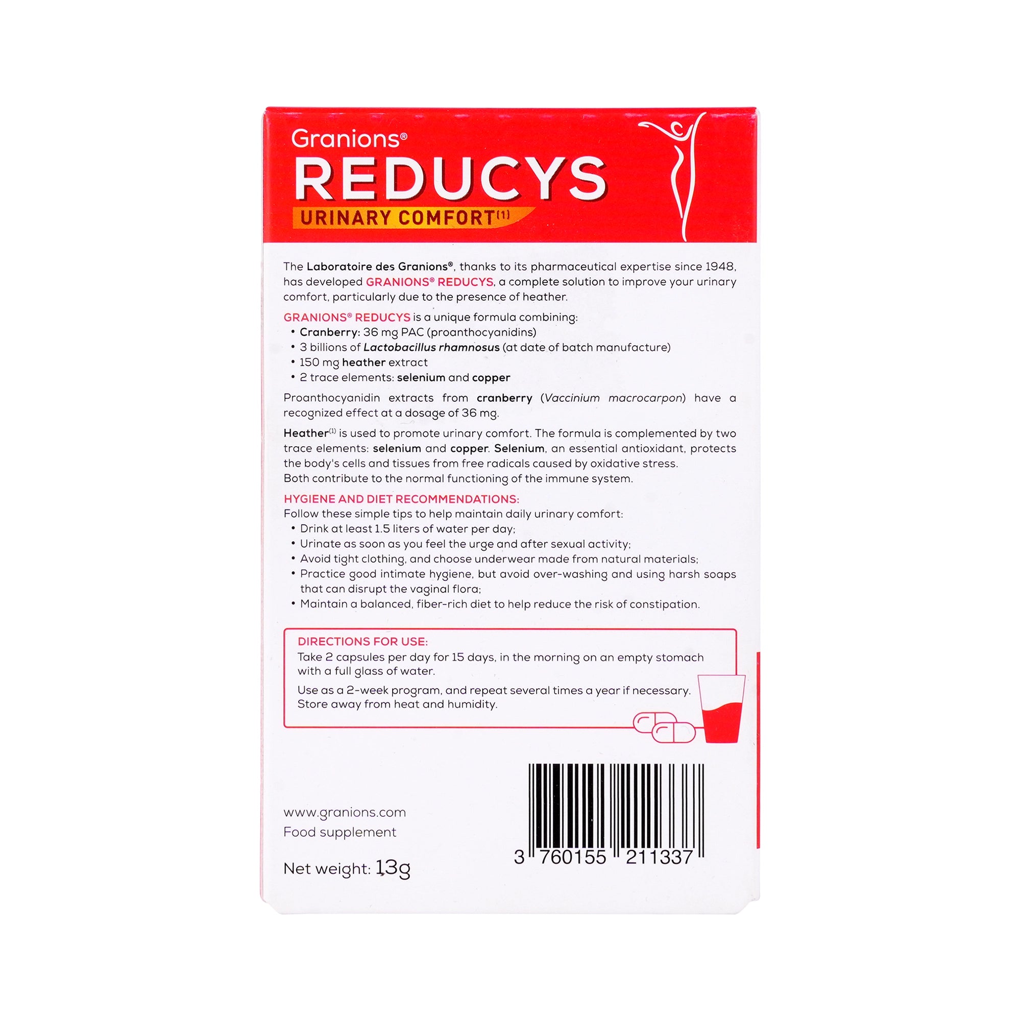 33717-Granions Reducys Urinary Discomfort 30Capsules +1