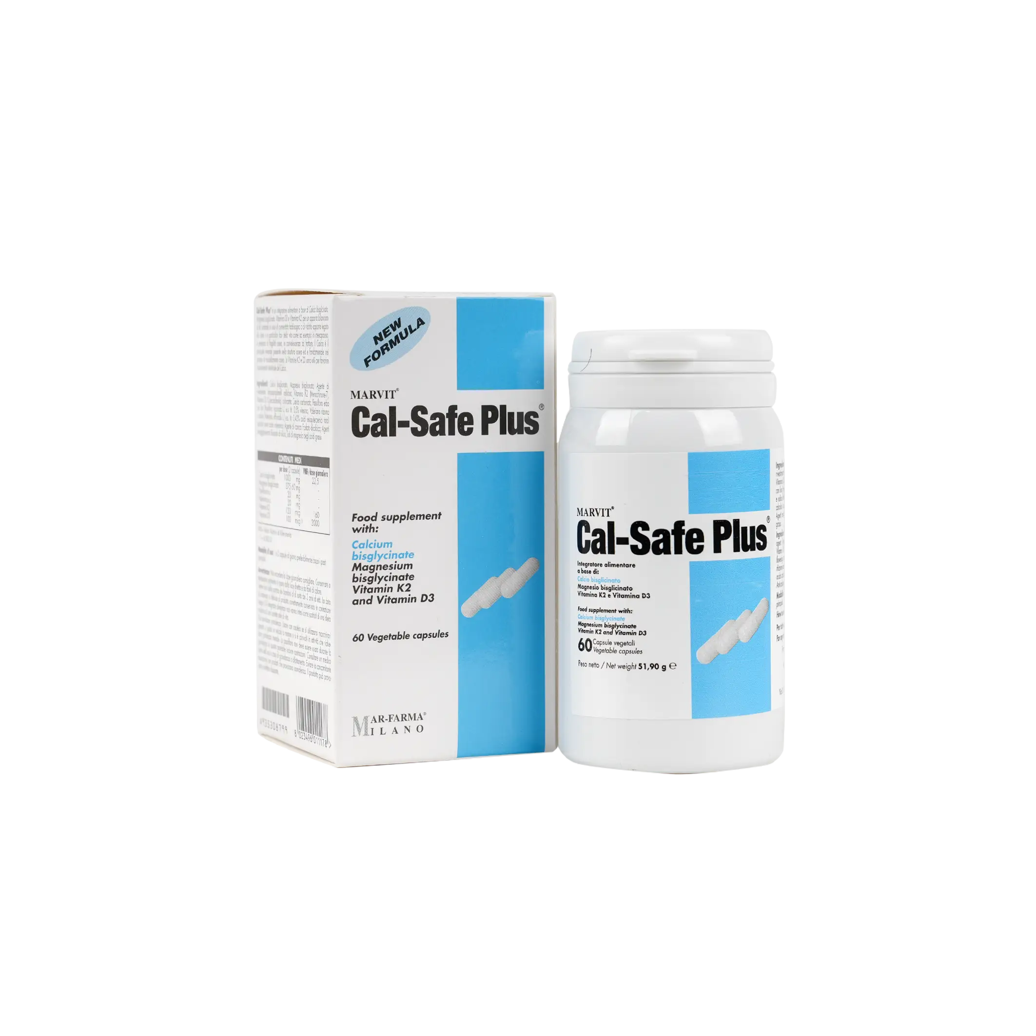 Marvit Cal-Safe Plus 60Cap