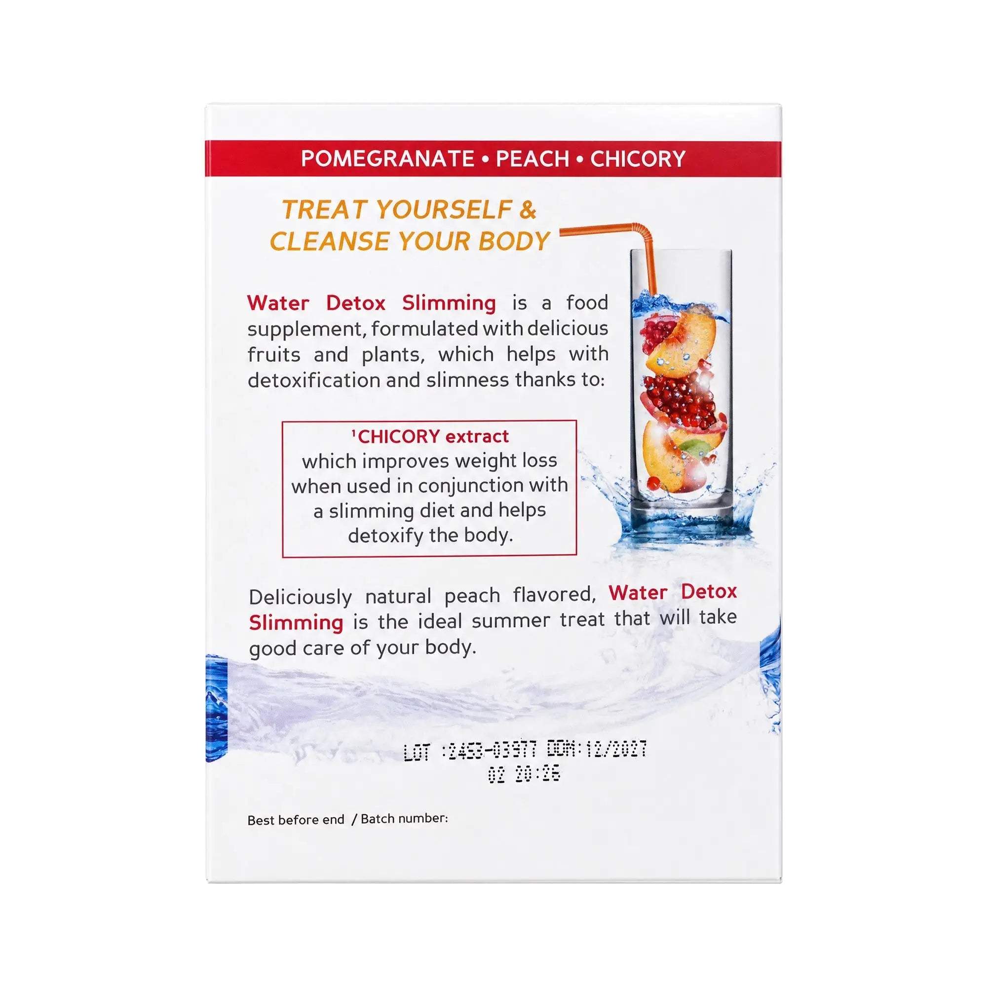 33807-Biocyte Water Detox Slimming 7X16Gm Doses +2