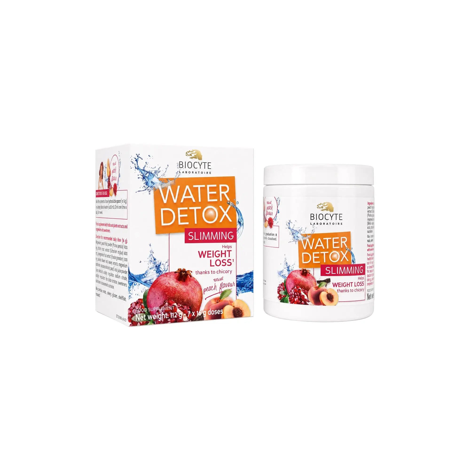 33807-Biocyte Water Detox Slimming 7X16Gm Doses +6