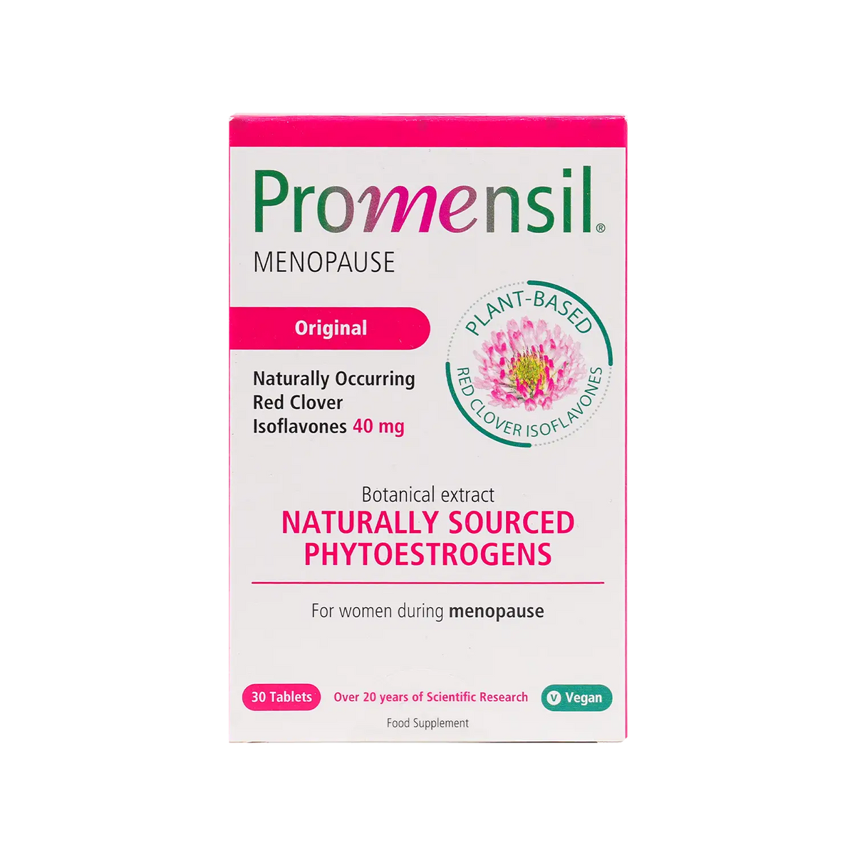 33838-Promensil Menopause Orginal 40Mg 30Tab