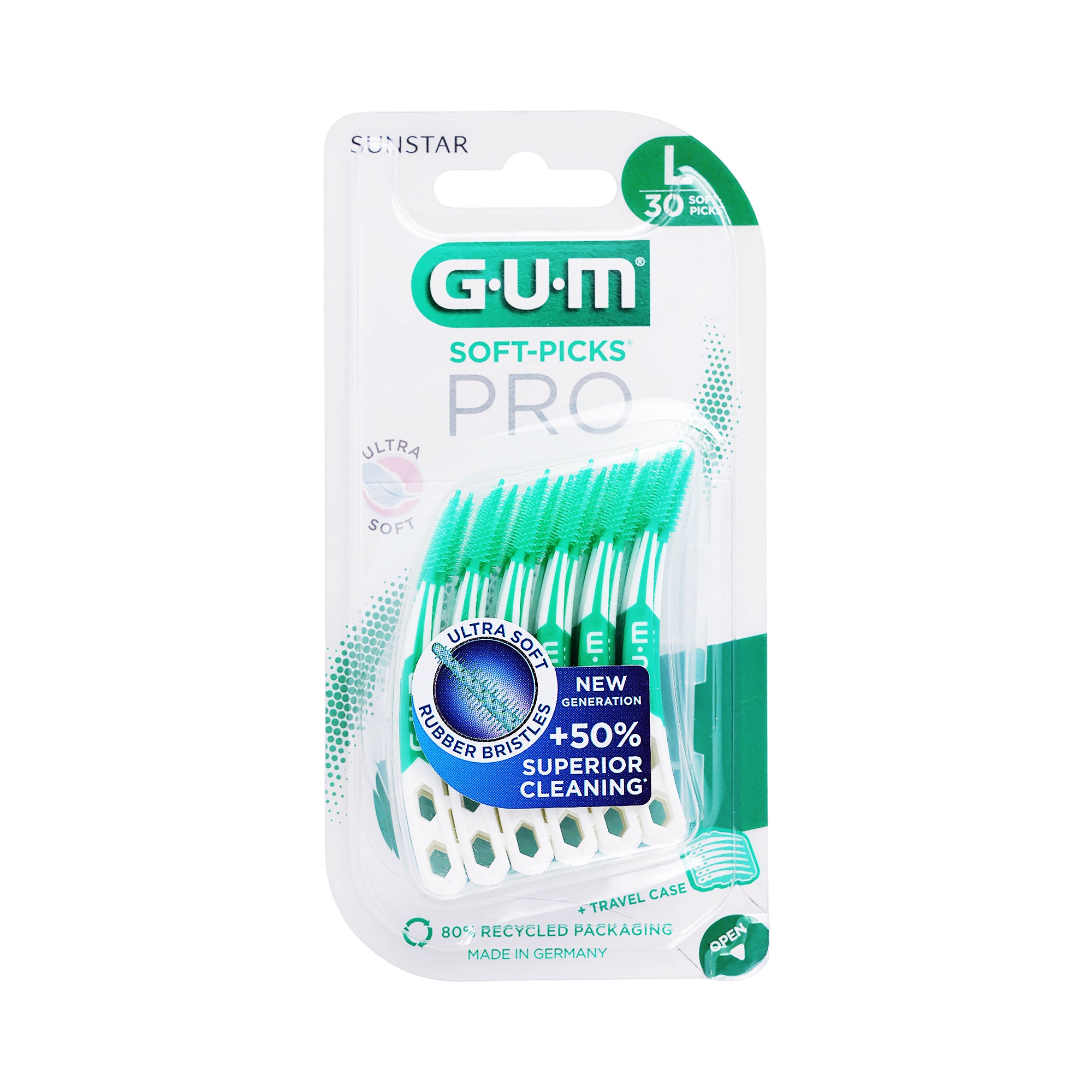 33839-GUM Soft Picks Pro Large 30pcs-691