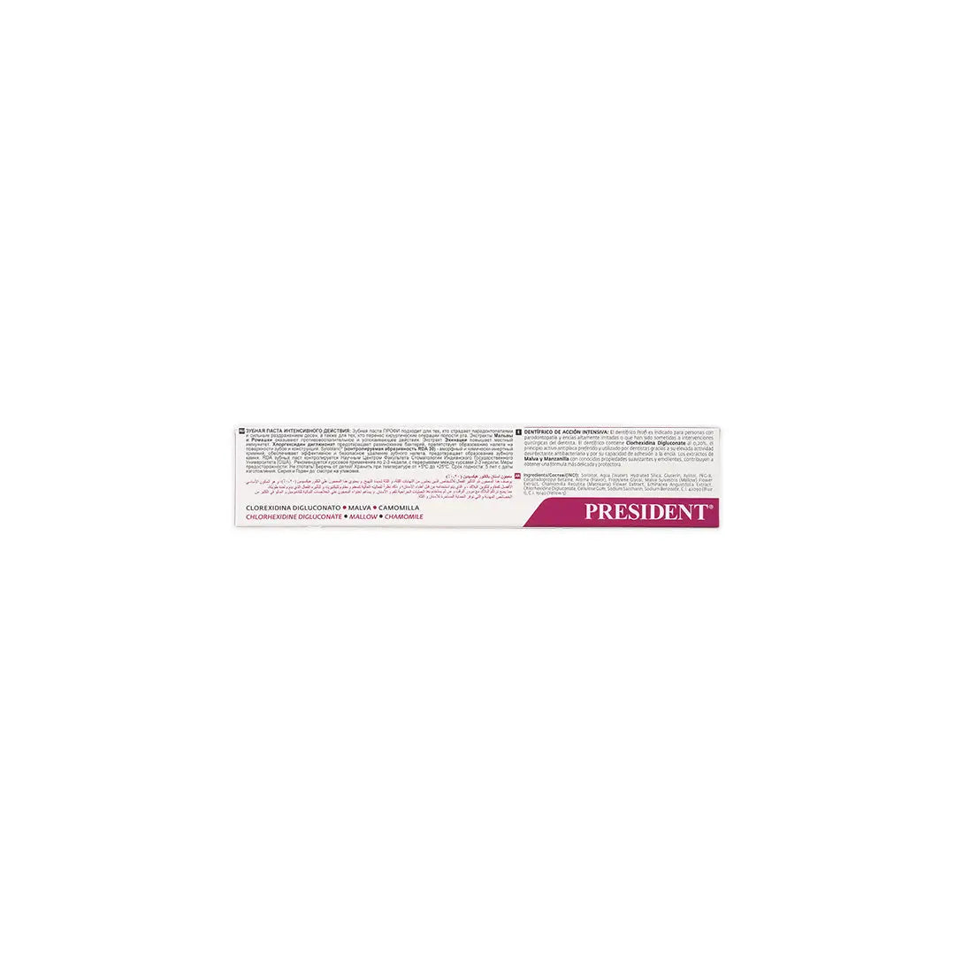 33853-President Healthy Profi Toothpaste 75ml +4