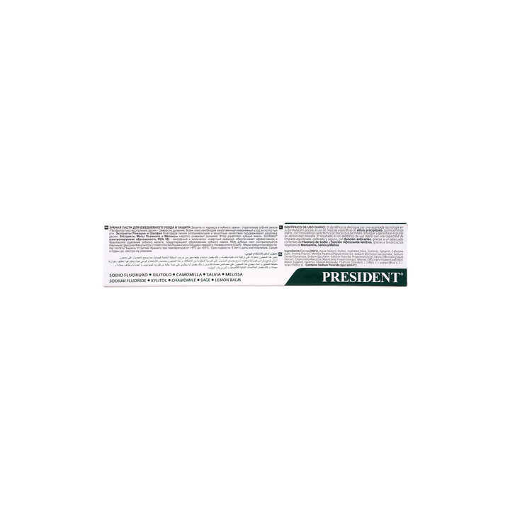 33856-President Classic Daily Use Toothpaste 75ml +4