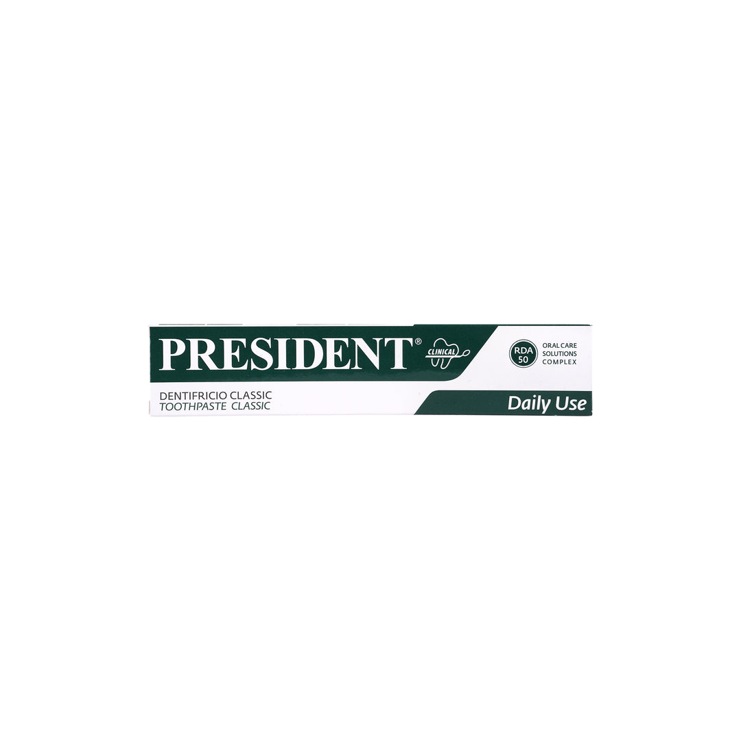 33856-President Classic Daily Use Toothpaste 75ml +1