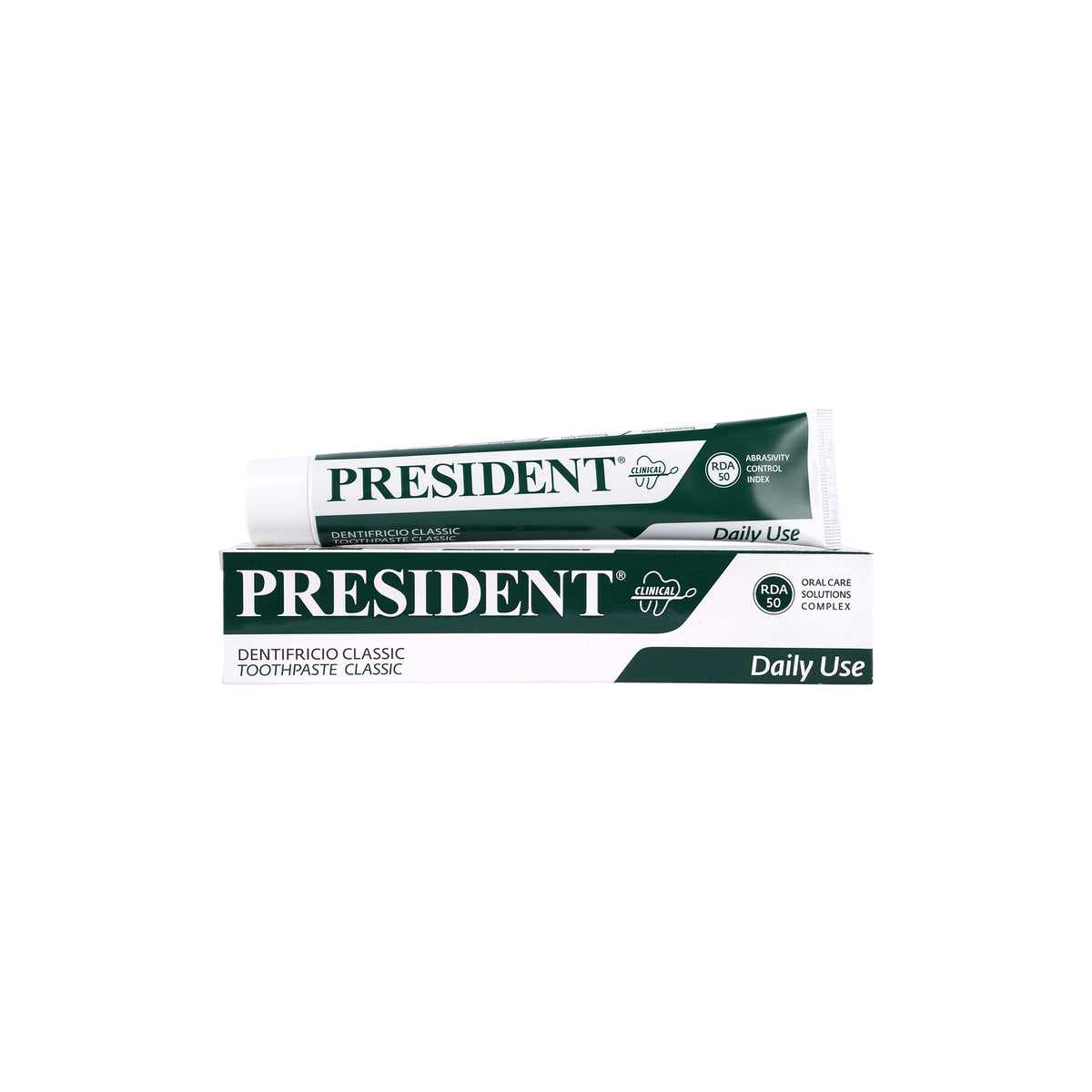 33856-President Classic Daily Use Toothpaste 75ml