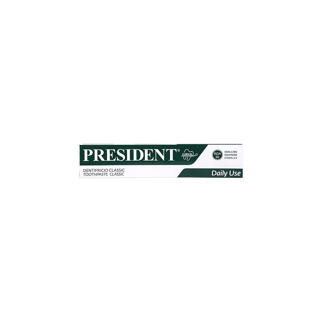 President Classic Daily Use Toothpaste 75ml +1
