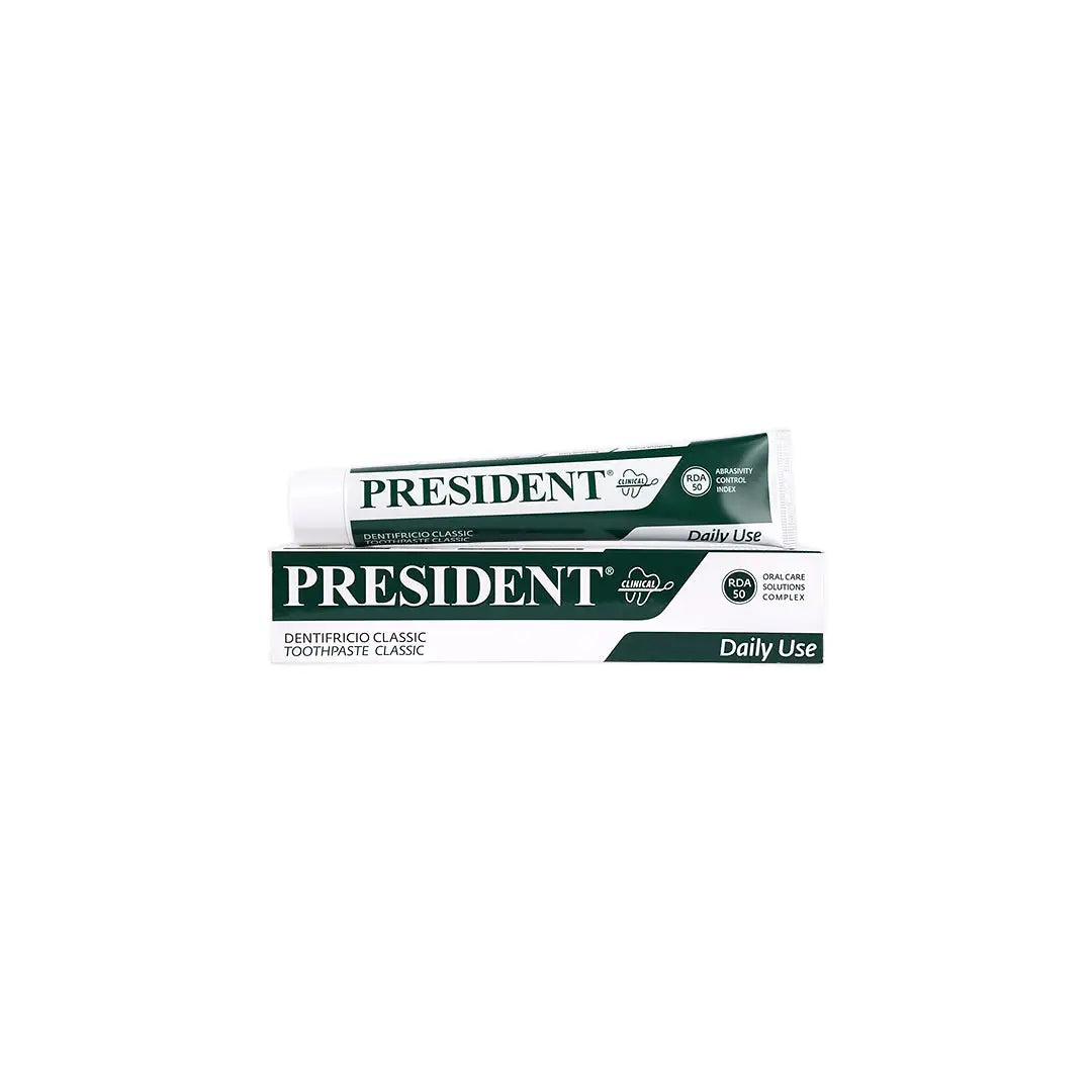 President Classic Daily Use Toothpaste 75ml – Pharmazone