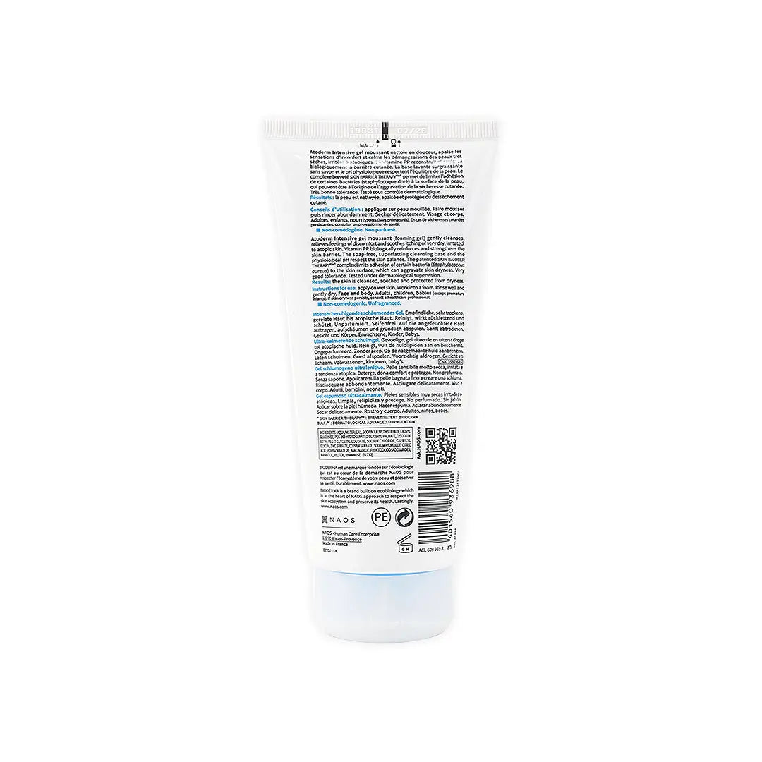 33860-Bioderma Atoderm Intensive Gel Moussant 200Ml +1
