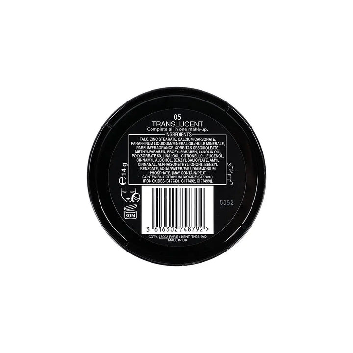 33977-Max Factor Creme Puff Pressed Powder 05 -Translucent +3