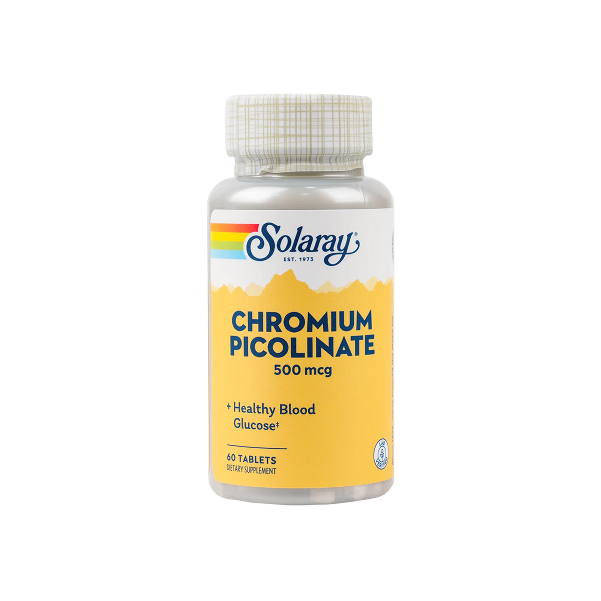 34133-Solaray Chromium Picolinate 500Mcg 60Tab