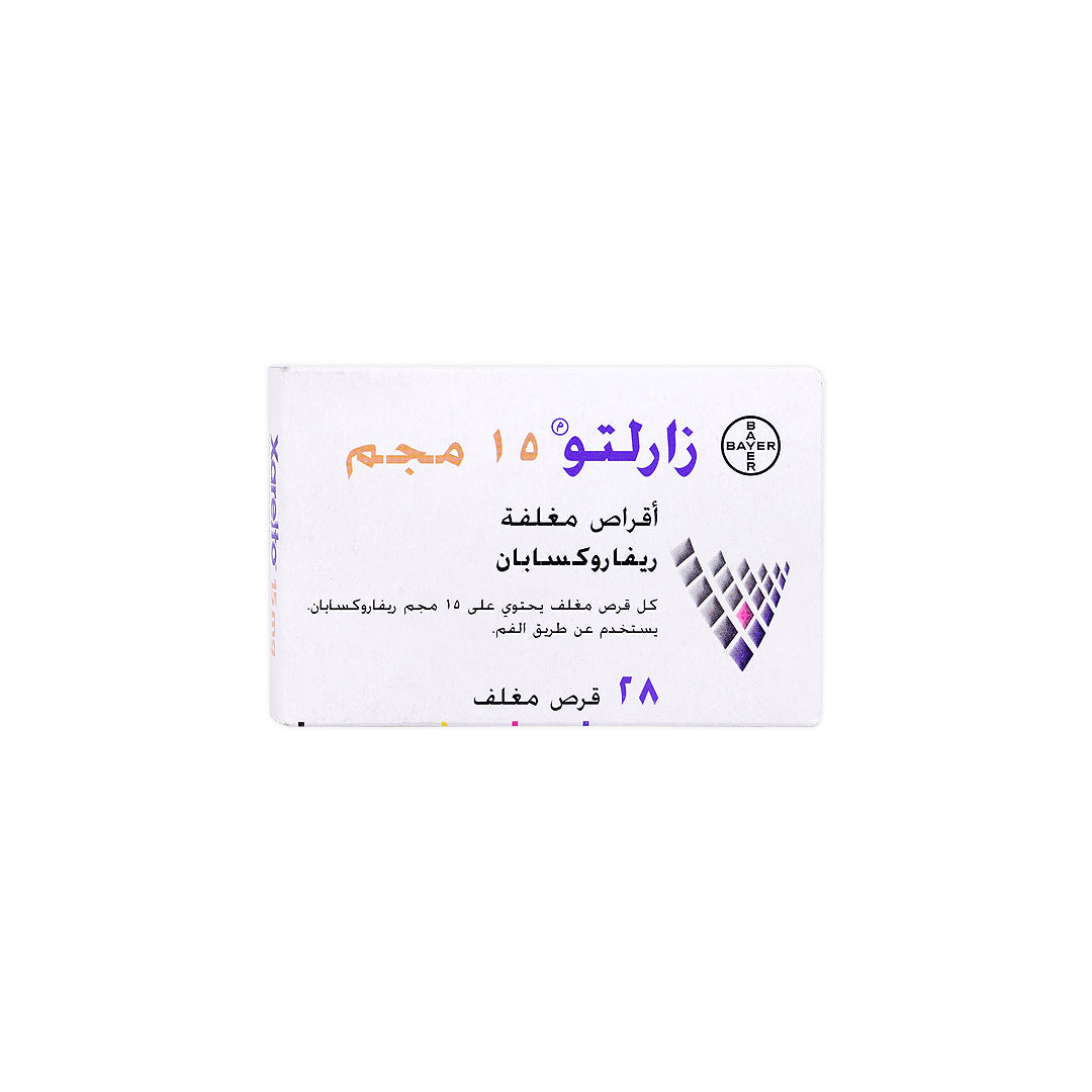 XARELTO 15MG FC 28 TAB