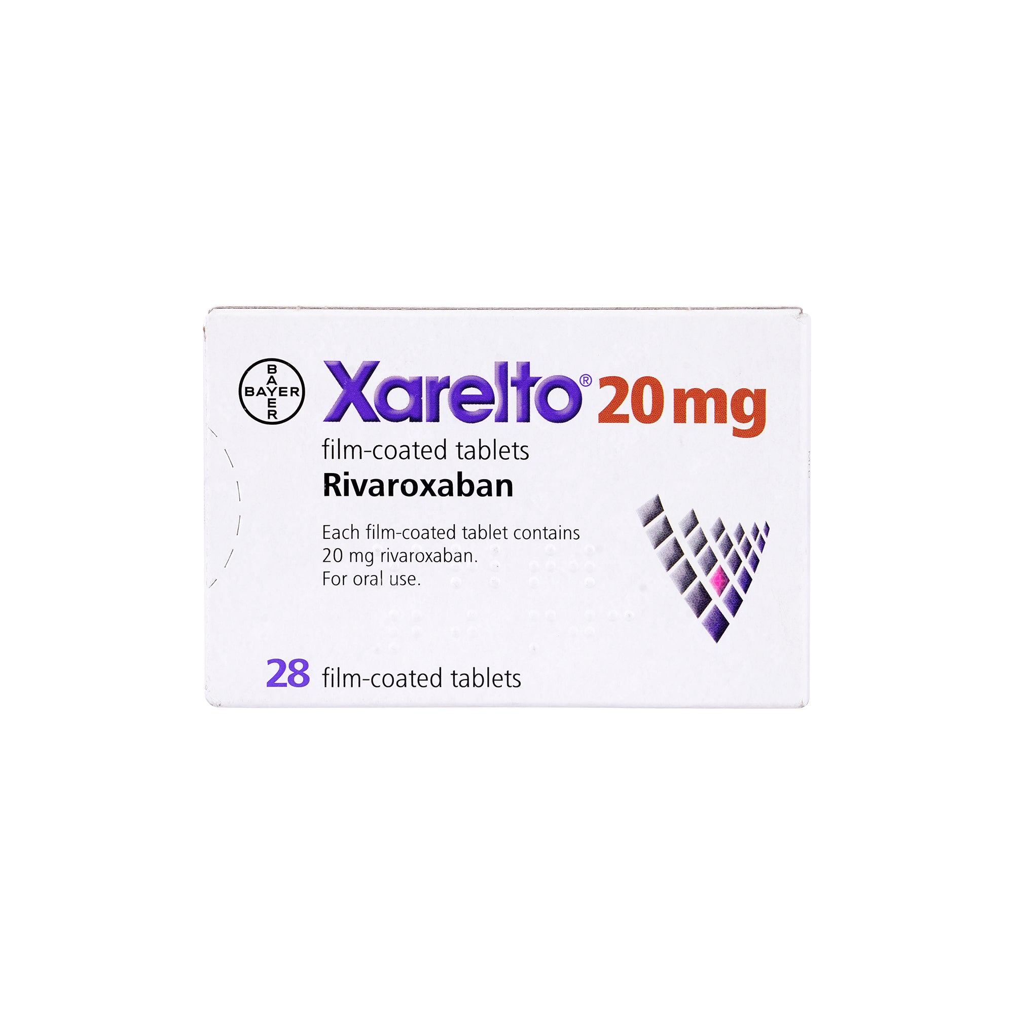 34143-Xarelto 20Mg Fc 28  Tablets