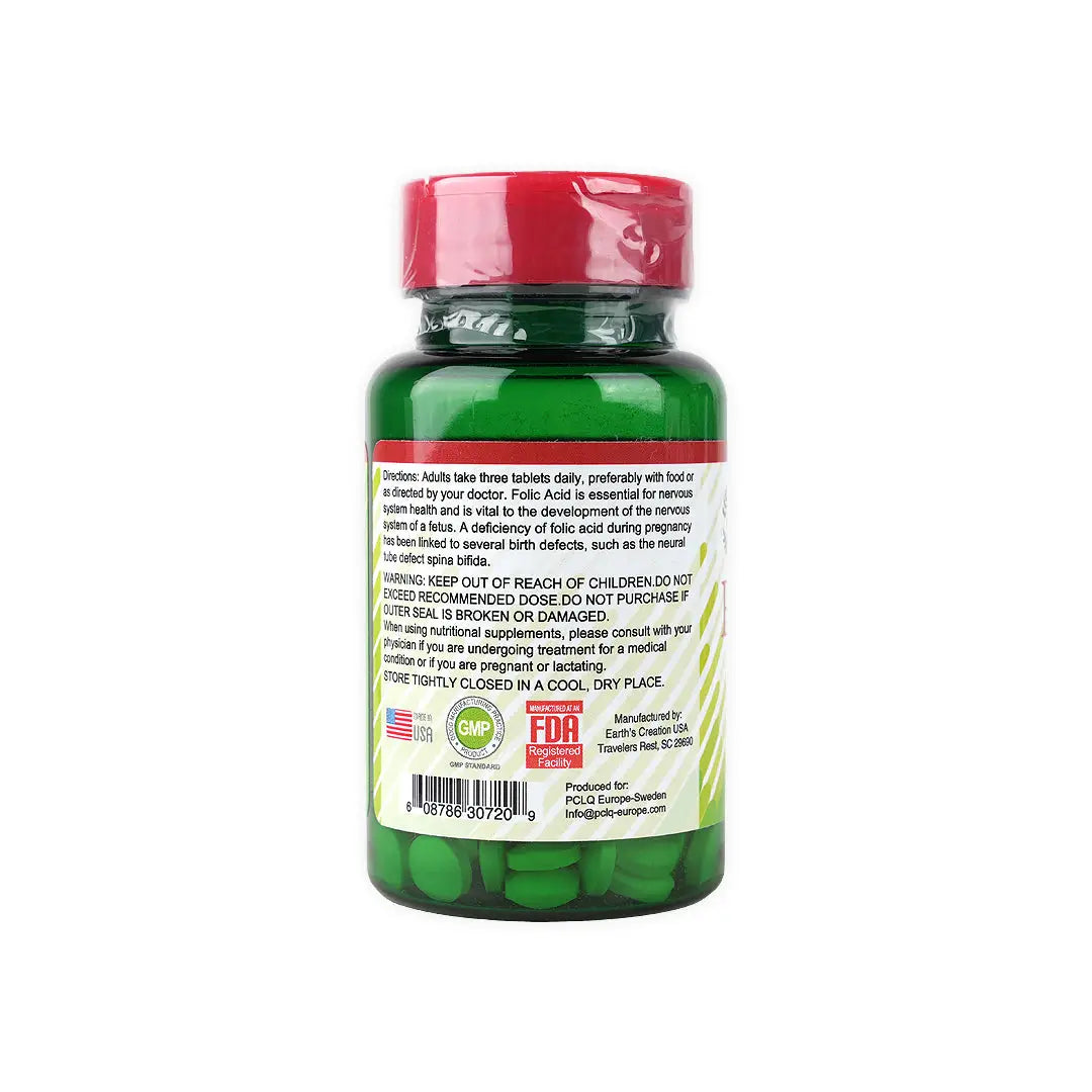 34151-Human Folic Acid 1200mcg 90tab +2