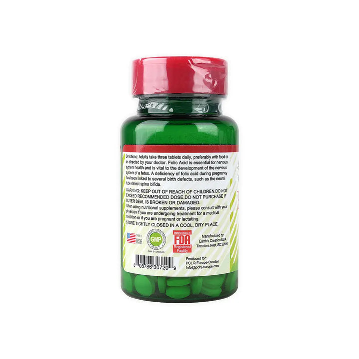 34151-Human Folic Acid 1200mcg 90tab +2