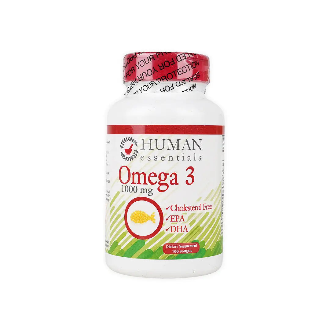 34155-Human Omega-3 1000mg 100cap