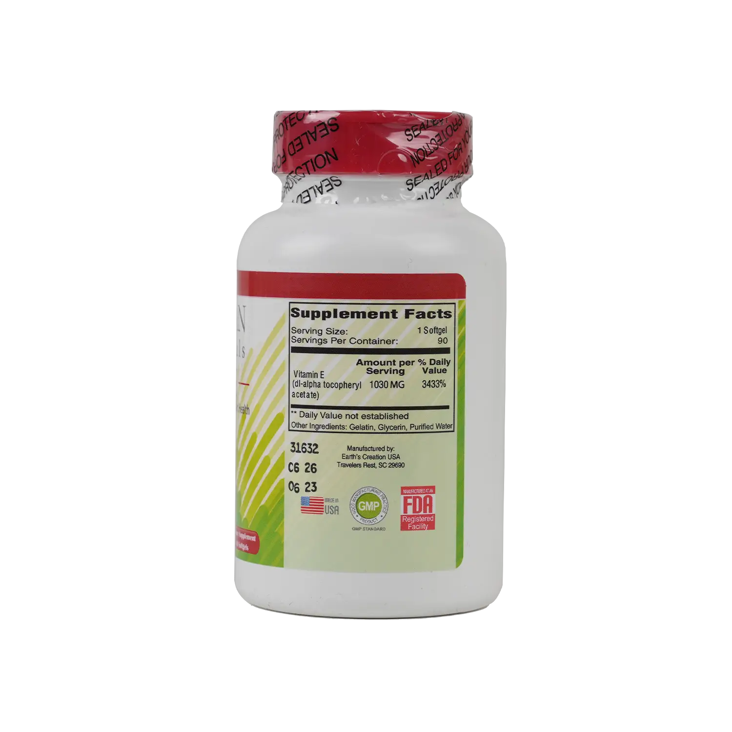 Human Vitamin E-1030 Iu 90Cap