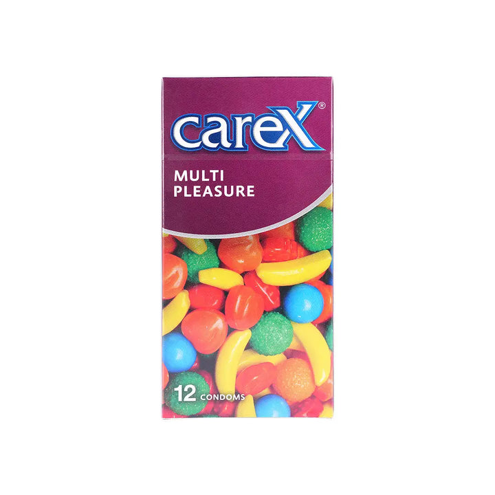 34214-Carex Multi Pleasure Condoms 12pcs