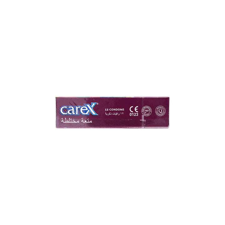 34214-Carex Multi Pleasure Condoms 12pcs +1
