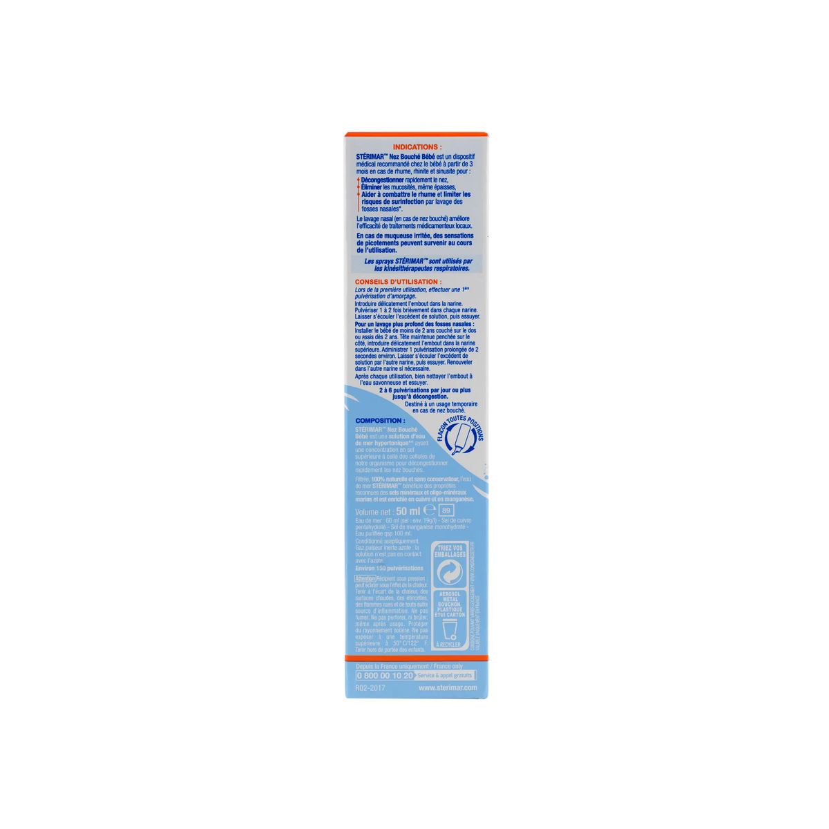 34226-Sterimar Baby Blocked Nose Hypertonic 50Ml +1