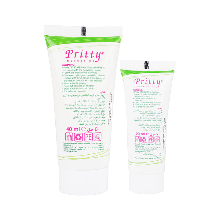 34236-Pritty Gentle Bleaching Cream 40ml +1