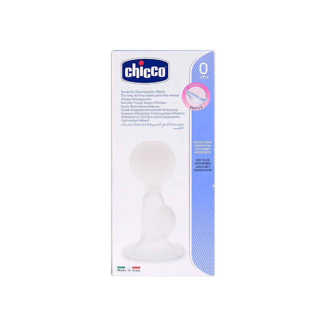 34483-Chicco Anti-Milk Residue Fast Flow Breast Pump (0m+)-0583 +5