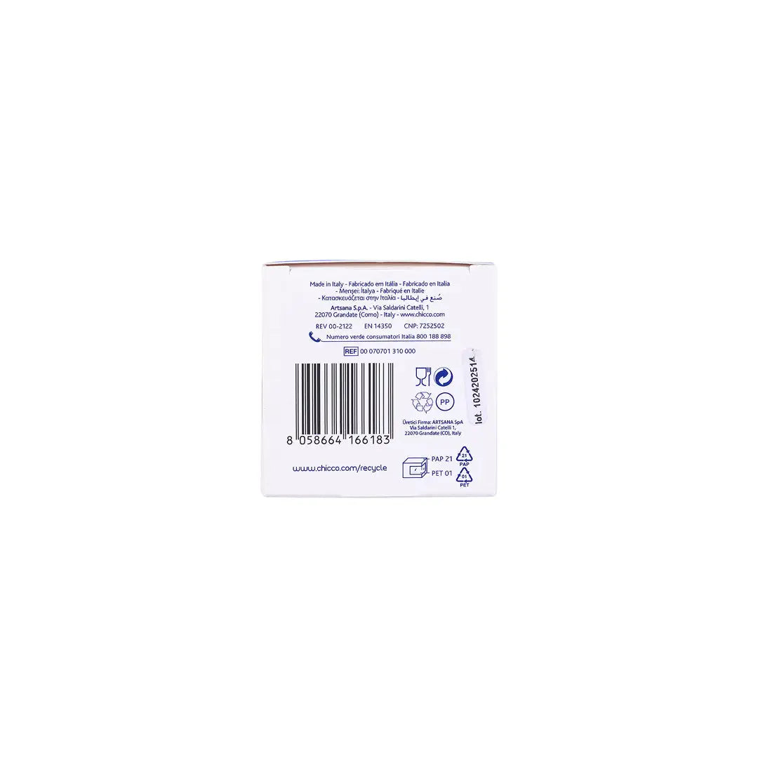 34503-Chicco Micro Bibron Feeding Bottle 60ml (0m+) +9
