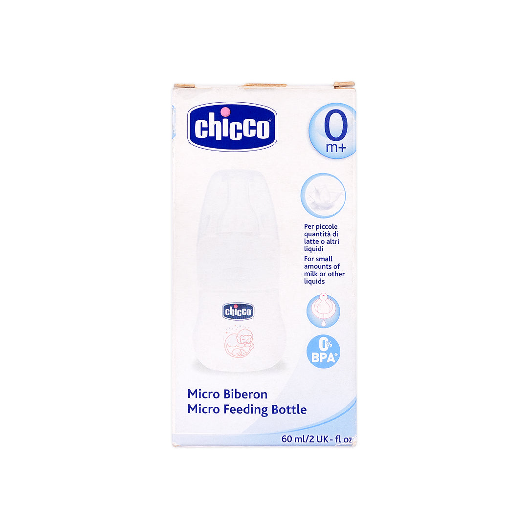 Chicco Micro Bibron Feeding Bottle 60ml (0m+)