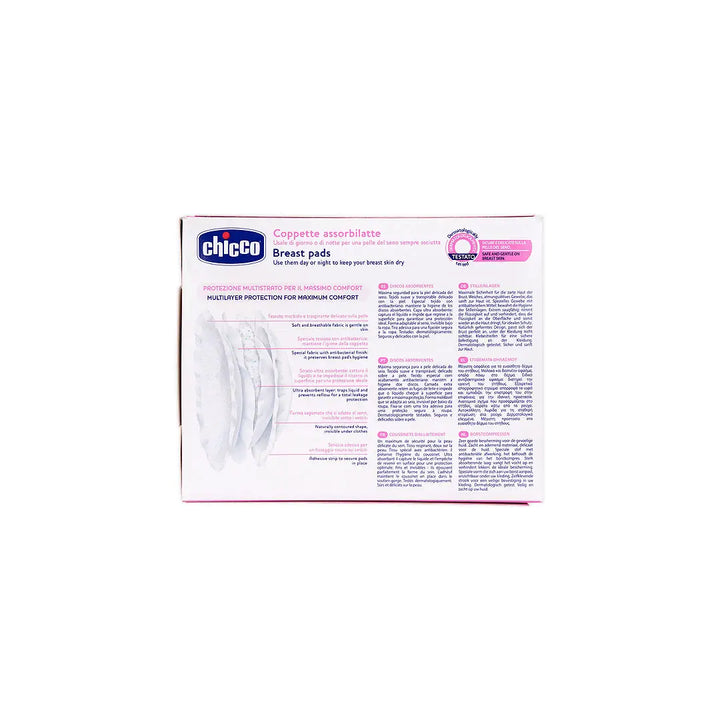 34543-Chicco Breast Pads 30Pcs-5843 +3
