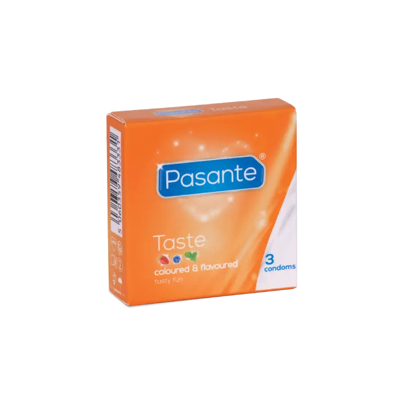Pasante Condom Flavours 3Pcs