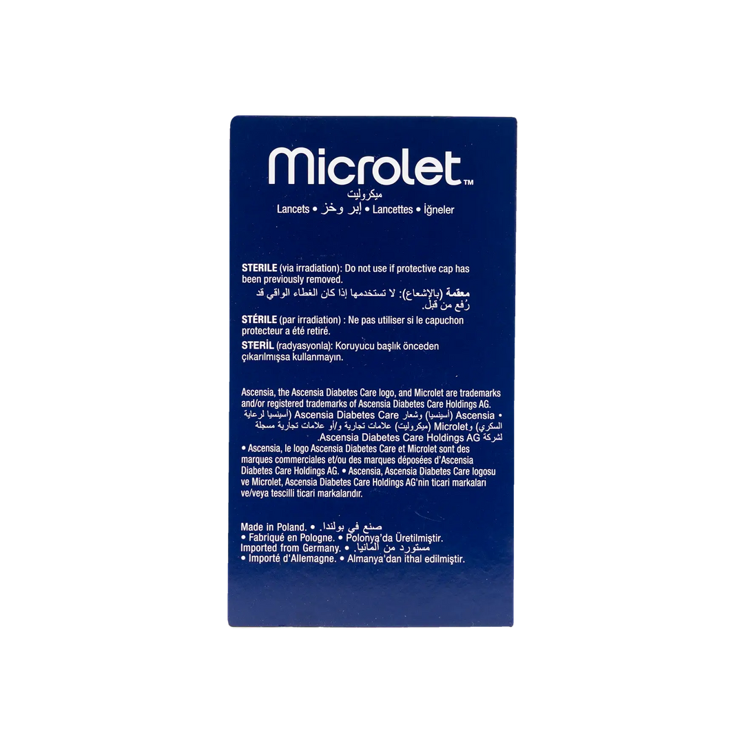 34568-Microlet Lancets 200pcs +1